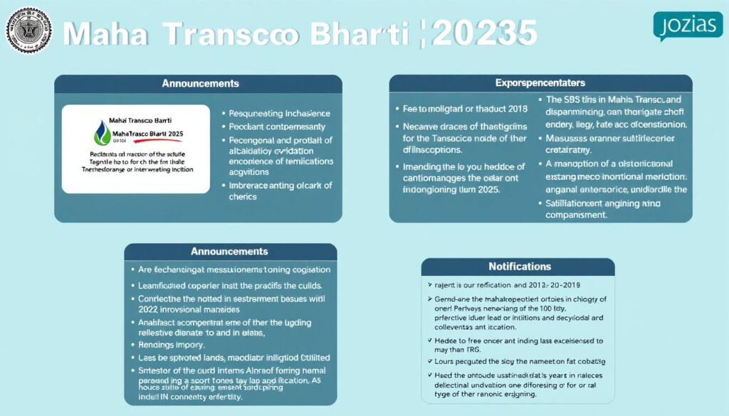 MahaTransco Bharti 2025 notification image