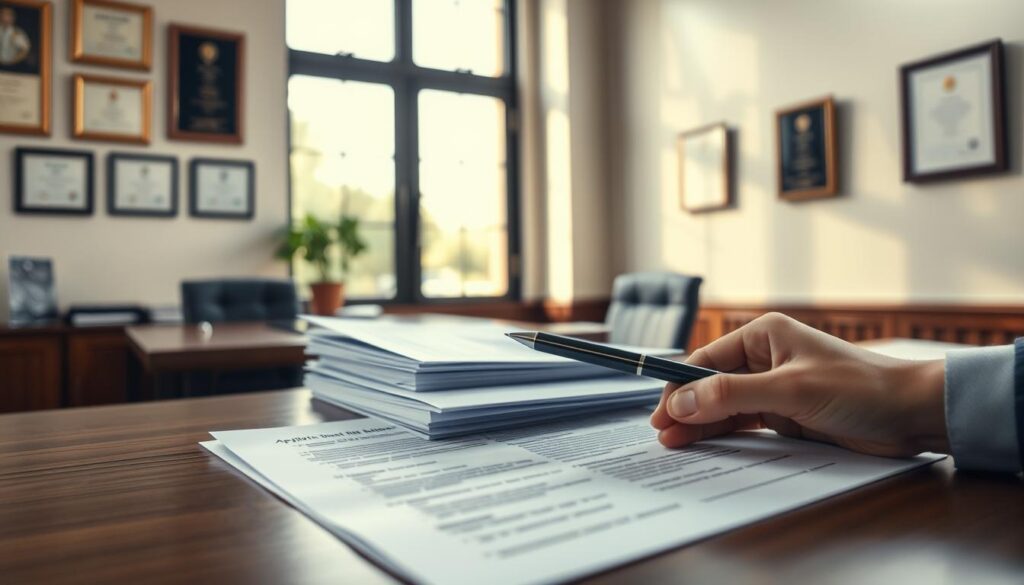 आवेदन प्रक्रिया