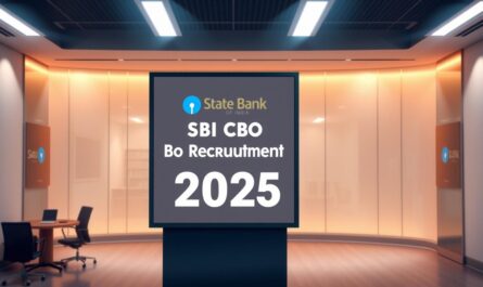SBI CBO Bharti 2025: State Bank of India 2964 post available