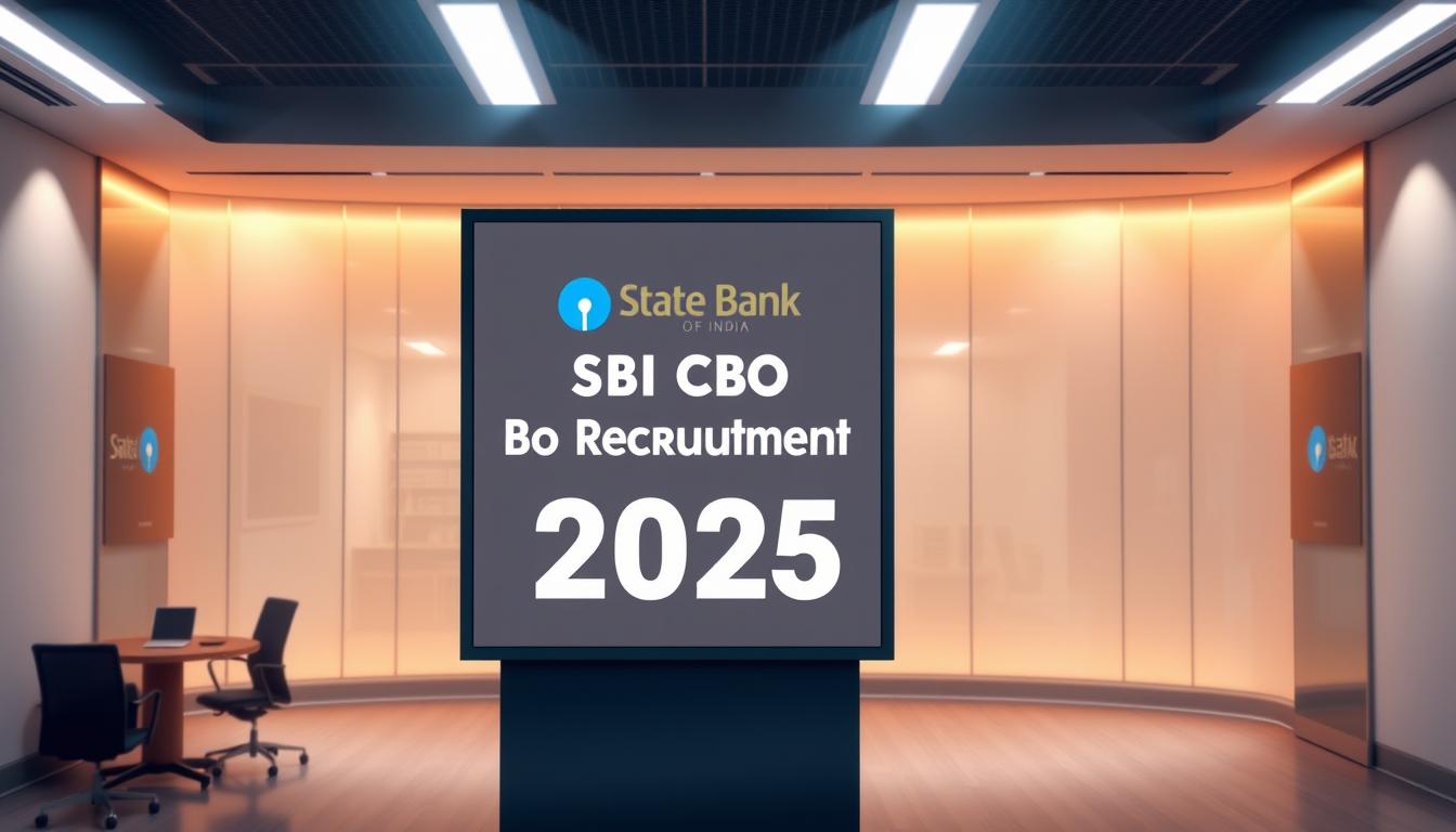 SBI CBO Bharti 2025: State Bank of India 2964 post available